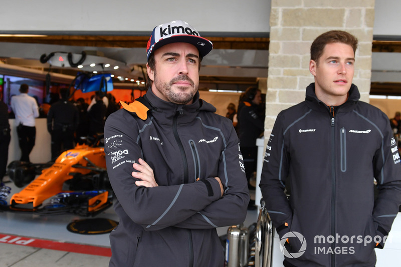 Fernando Alonso, McLaren and Stoffel Vandoorne, McLaren
