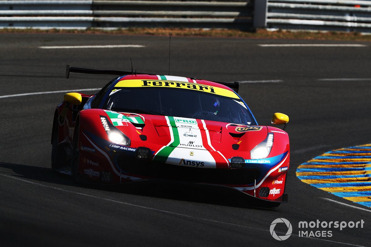 #71 AF Corse Ferrari 488 GTE EVO: Davide Rigon, Miguel Molina, Sam Bird