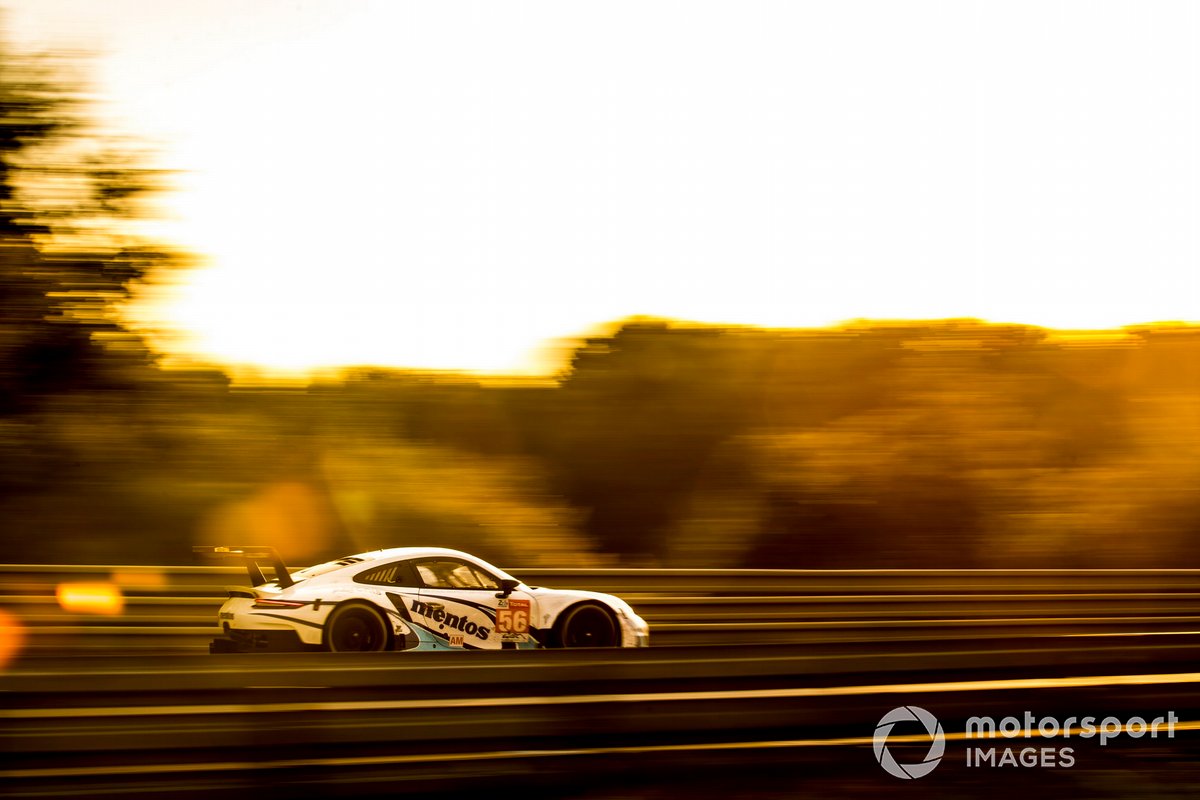 #56 Team Project 1 Porsche 911 RSR: Egidio Perfetti, Larry Ten Voorde, Matteo Cairoli