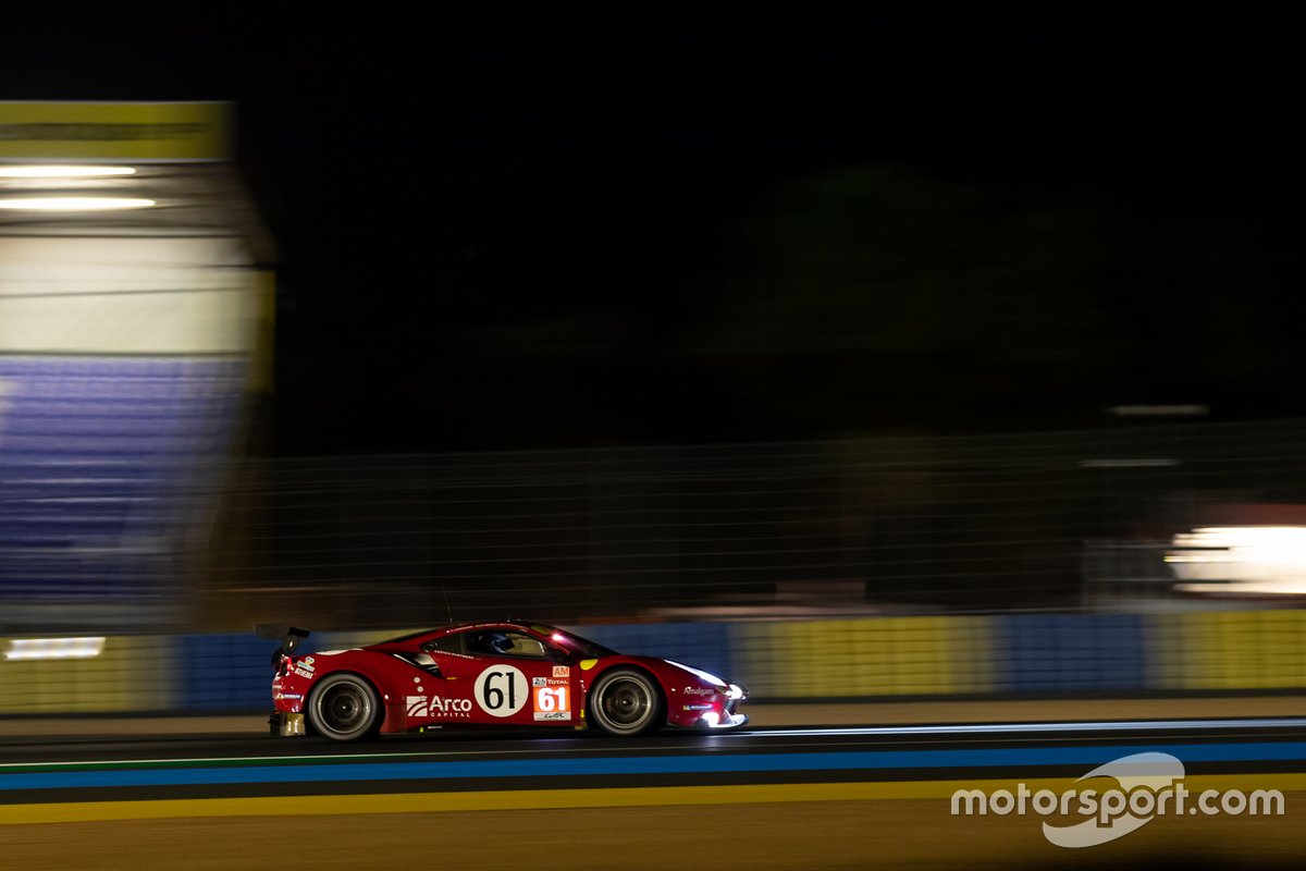 #61 Luzich Racing - Ferrari 488 GTE Evo: Francesco Piovanetti, Oswaldo Negri, Come Ledogar