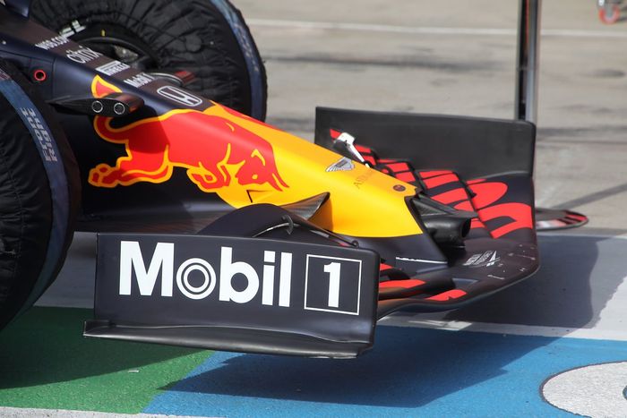 Ala delantera del Red Bull Racing RB16