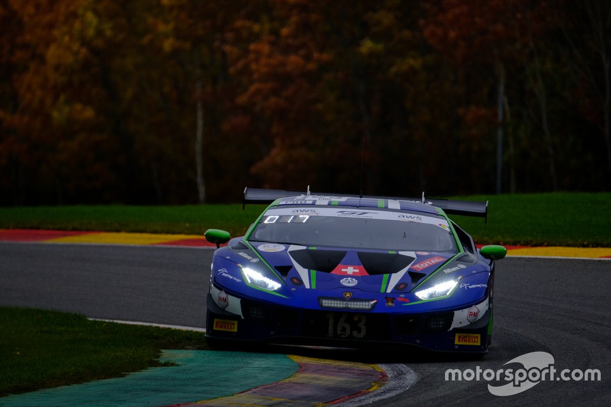 #163 Emil Frey Racing Lamborghini Huracan GT3 Evo: Franck Perera, Giacomo Altoè, Albert Costa