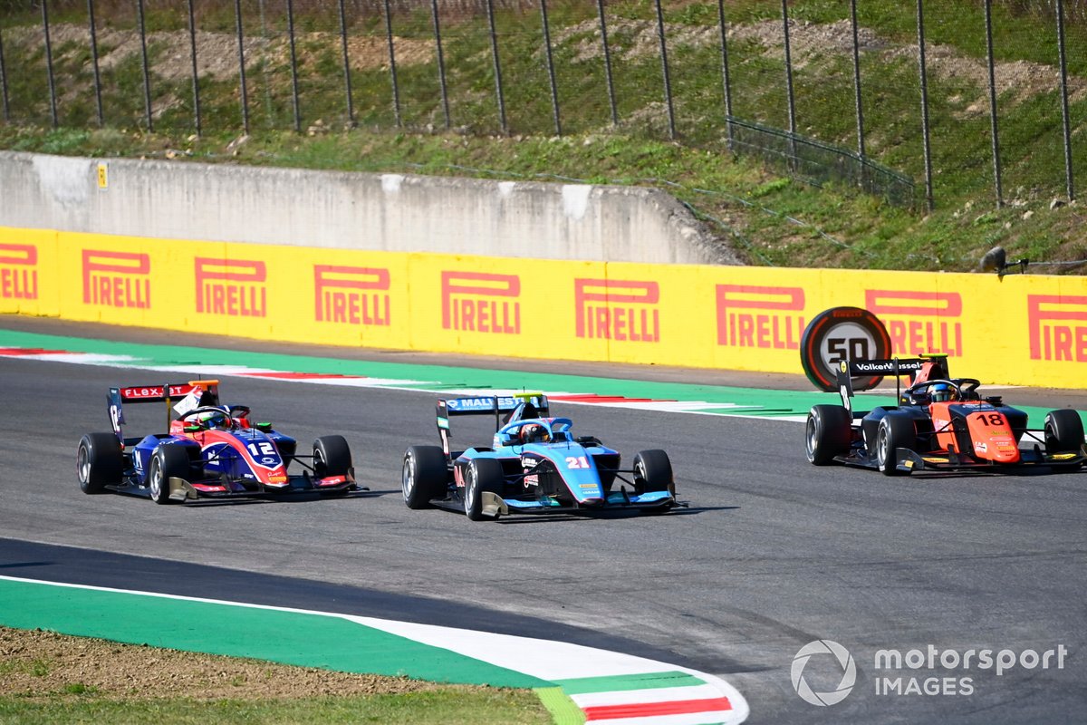 Oliver Caldwell, Trident, Federico Malvestiti, Jenzer Motorsport and Bent Viscaal, MP Motorsport 