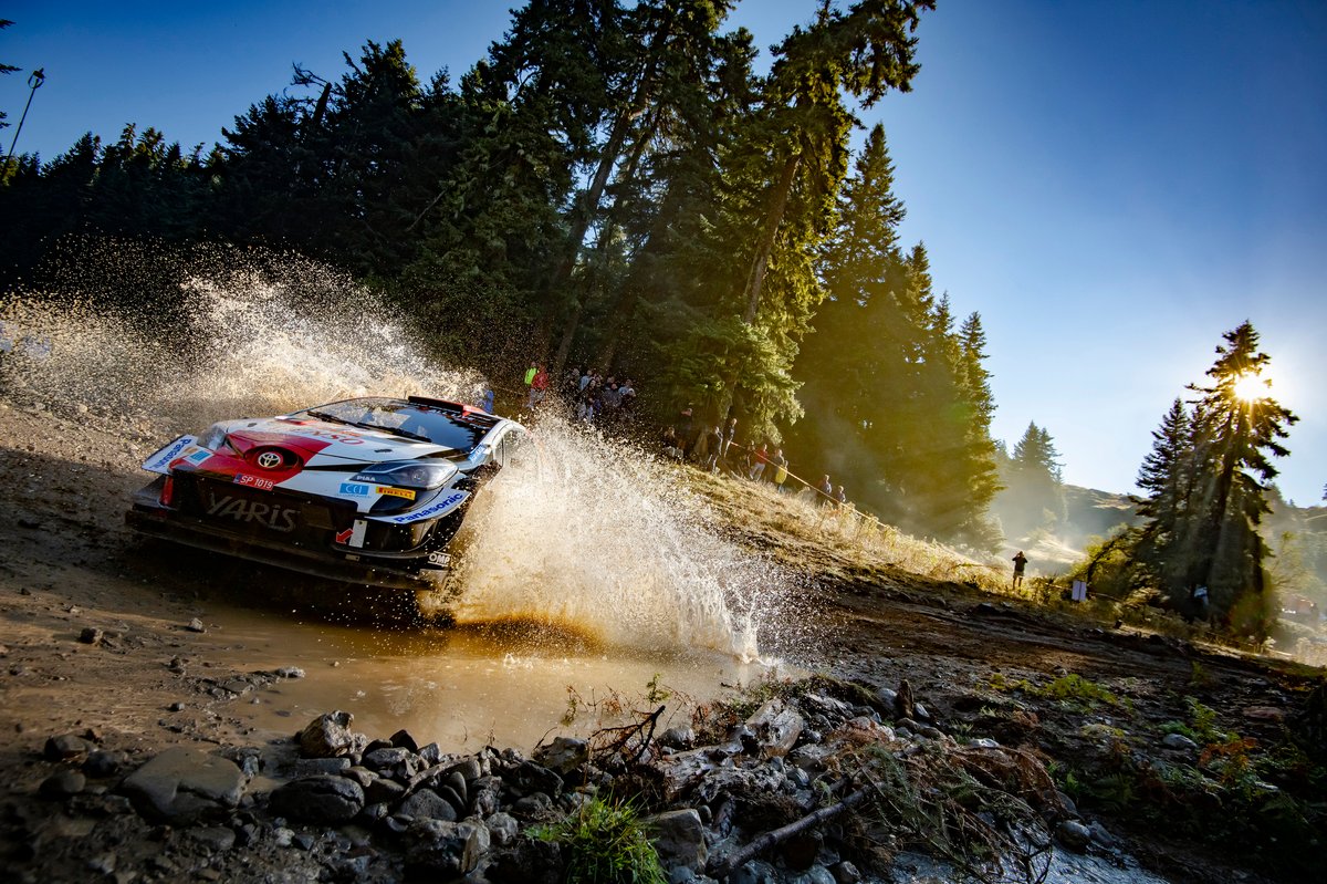 Elfyn Evans, Scott Martin, Toyota Gazoo Racing WRT Toyota Yaris WRC