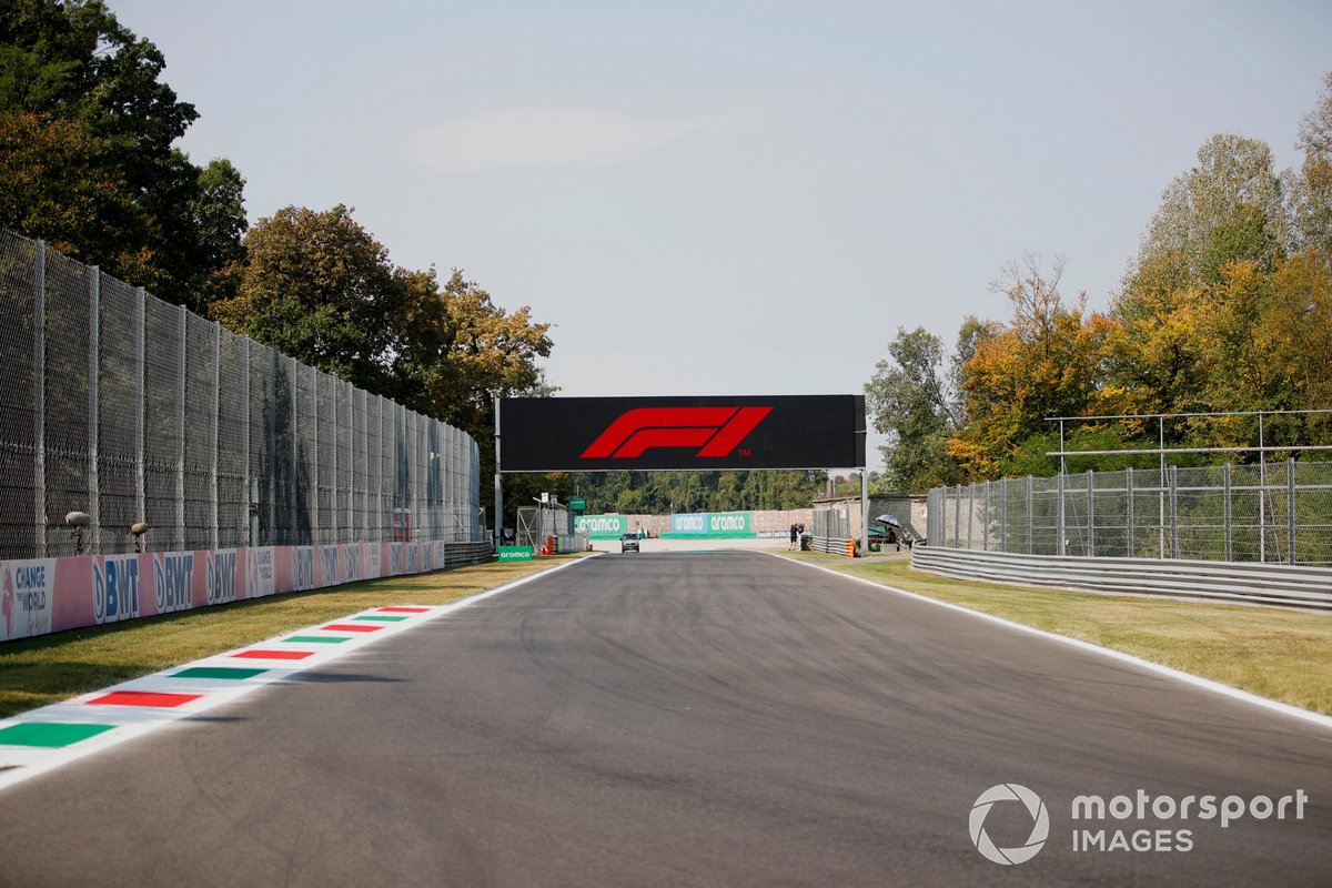 Vista de la pista de Monza.