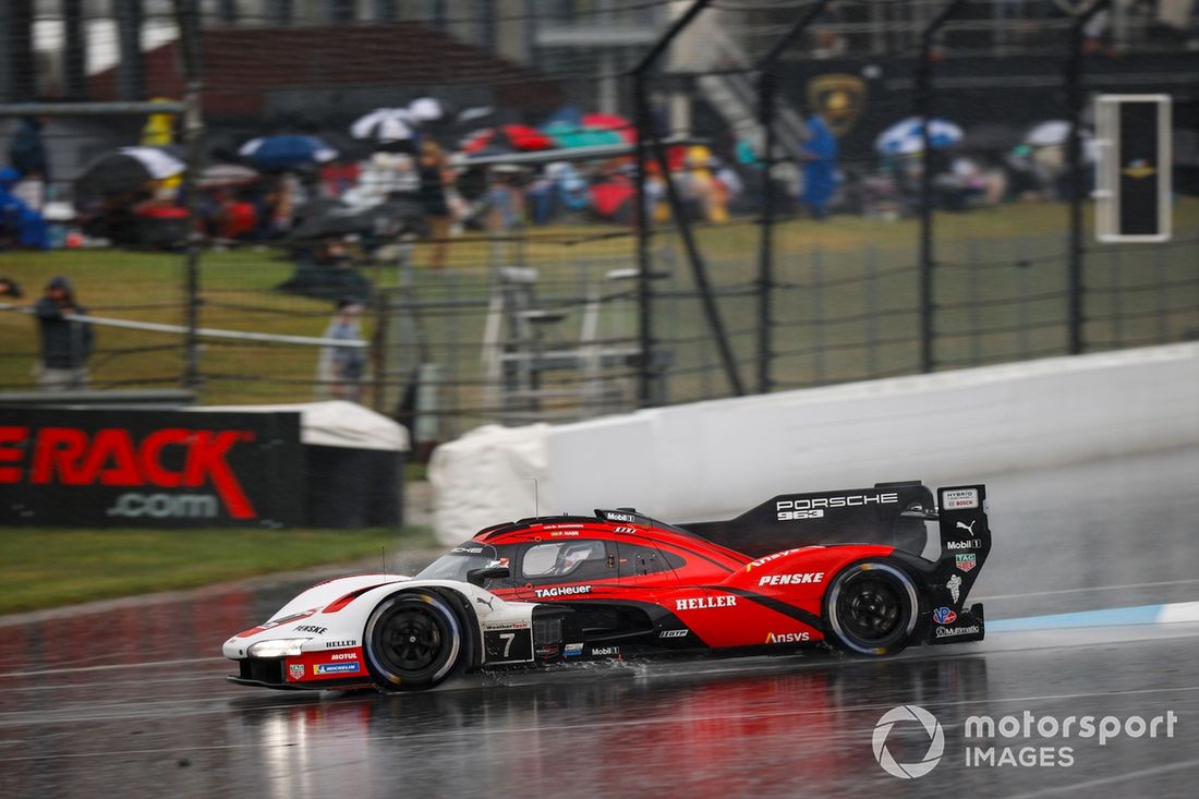 #7 Porsche 963 del equipo Penske Motorsport: Dane Cameron, Felipe Nasr