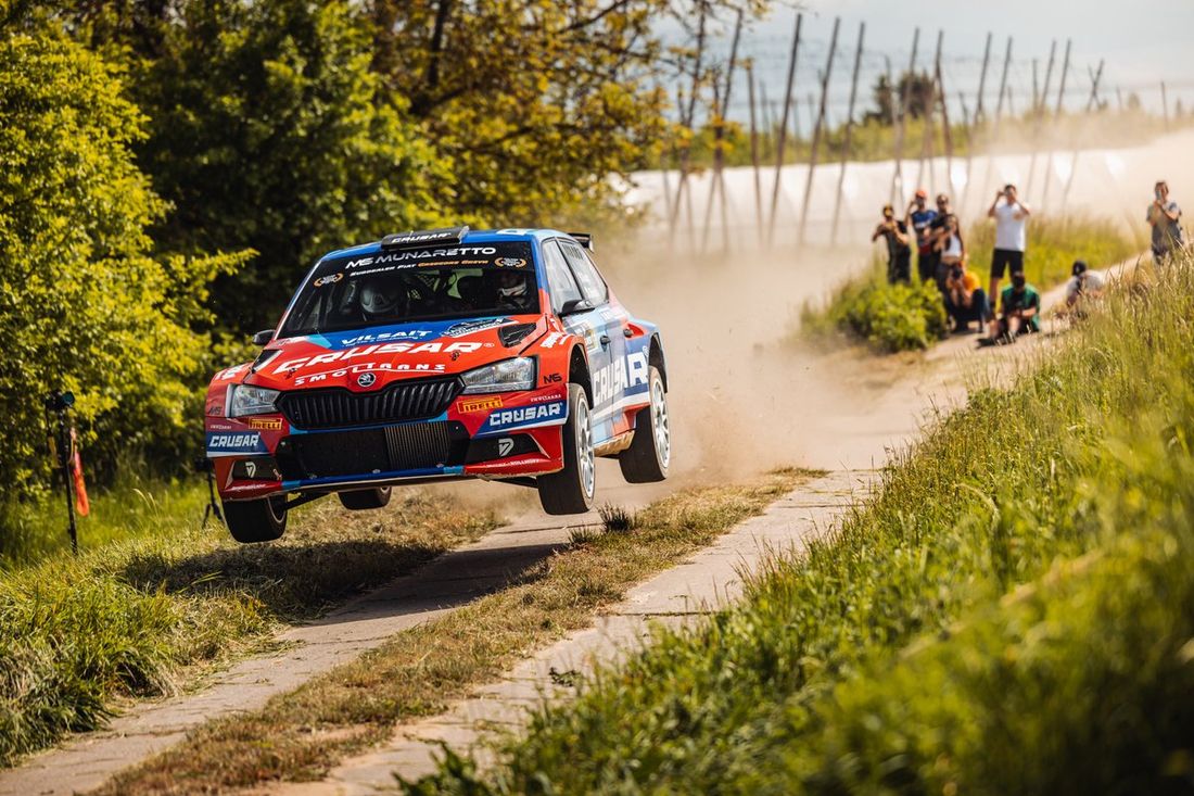 Grzegorz Grzyb Adam Binięda Skoda Fabia Rally 2 evo