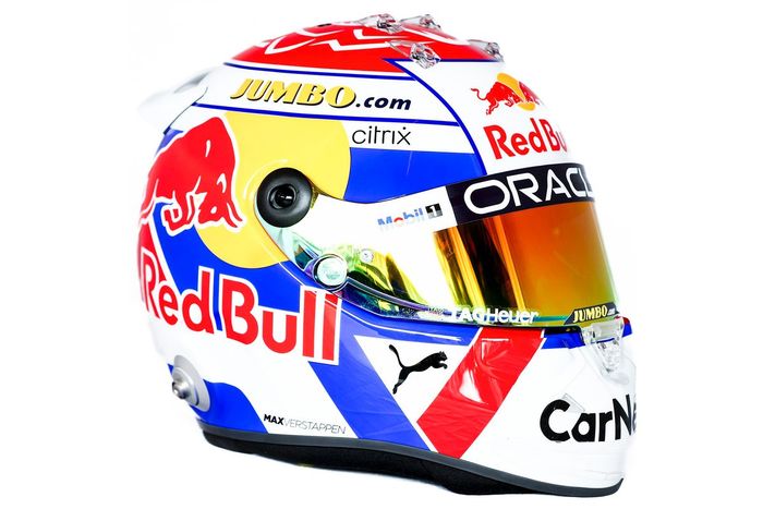 Kask Maxa Verstappena na Grand Prix Holandii