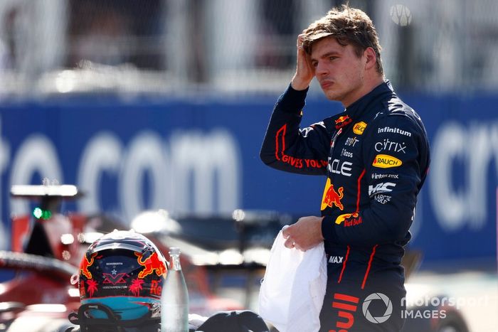Tercer puesto Max Verstappen, Red Bull Racing, en la parrilla tras la clasificación