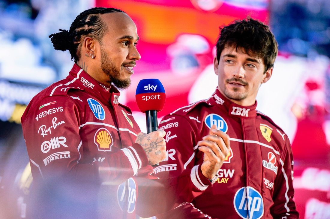 Lewis Hamilton, Ferrari, Charles Leclerc