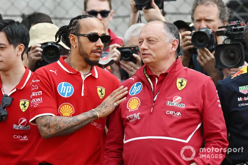 Lewis Hamilton, Ferrari, Frederic Vasseur, Ferrari