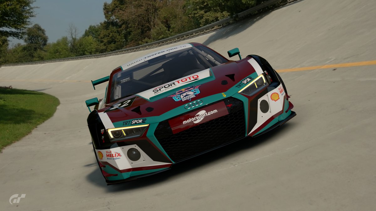 TOSFED Dijital Pist Şampiyonası, 2. ayak, Audi R8 LMS Gr.3 livery
