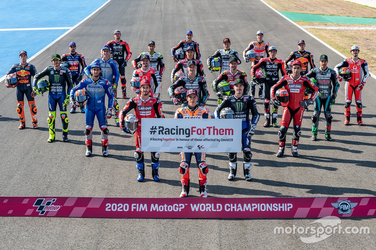 I piloti 2020 della MotoGP