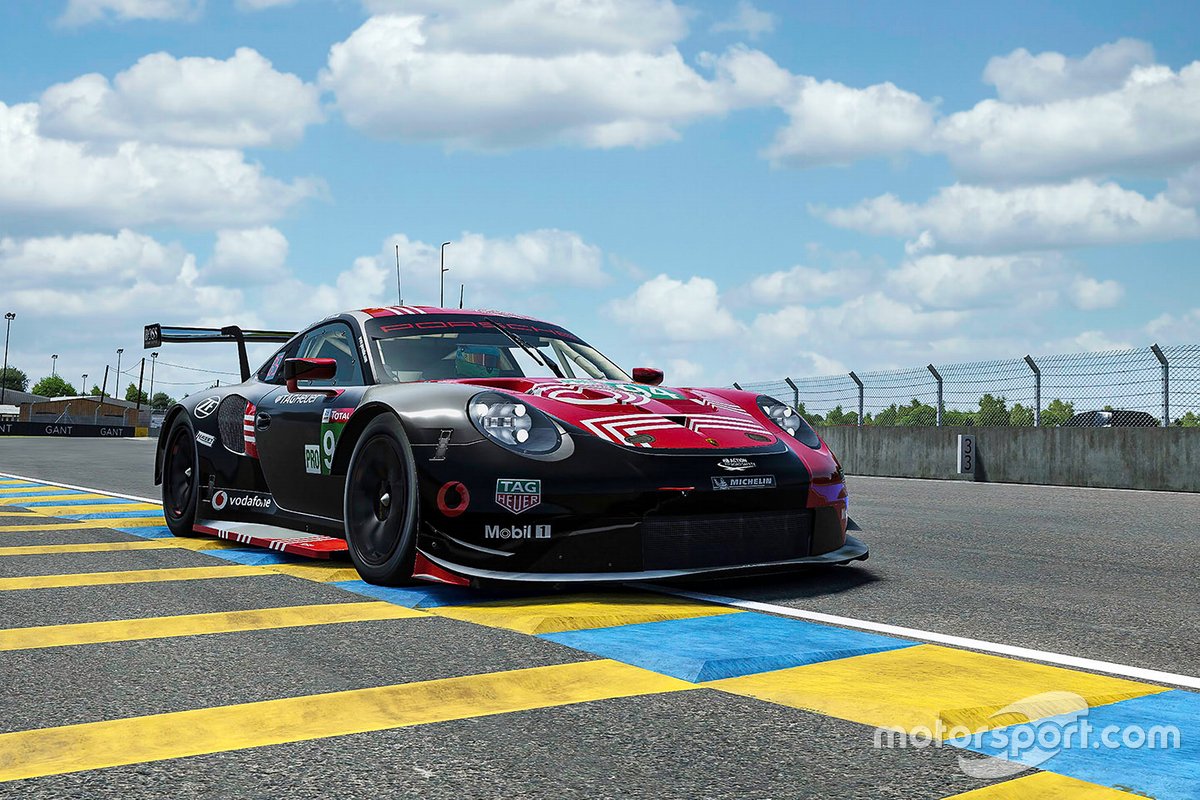 #94 Porsche Esports Team Porsche 911 RSR: Patrick Pilet, Simona De Silvestro, Martin Krönke, David Williams