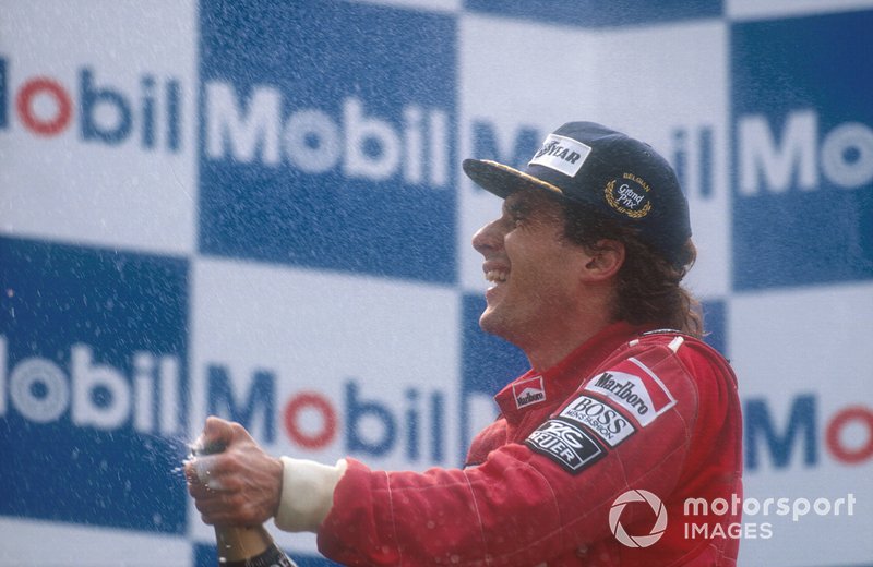 Ayrton Senna, McLaren, GP del Belgio del 1990