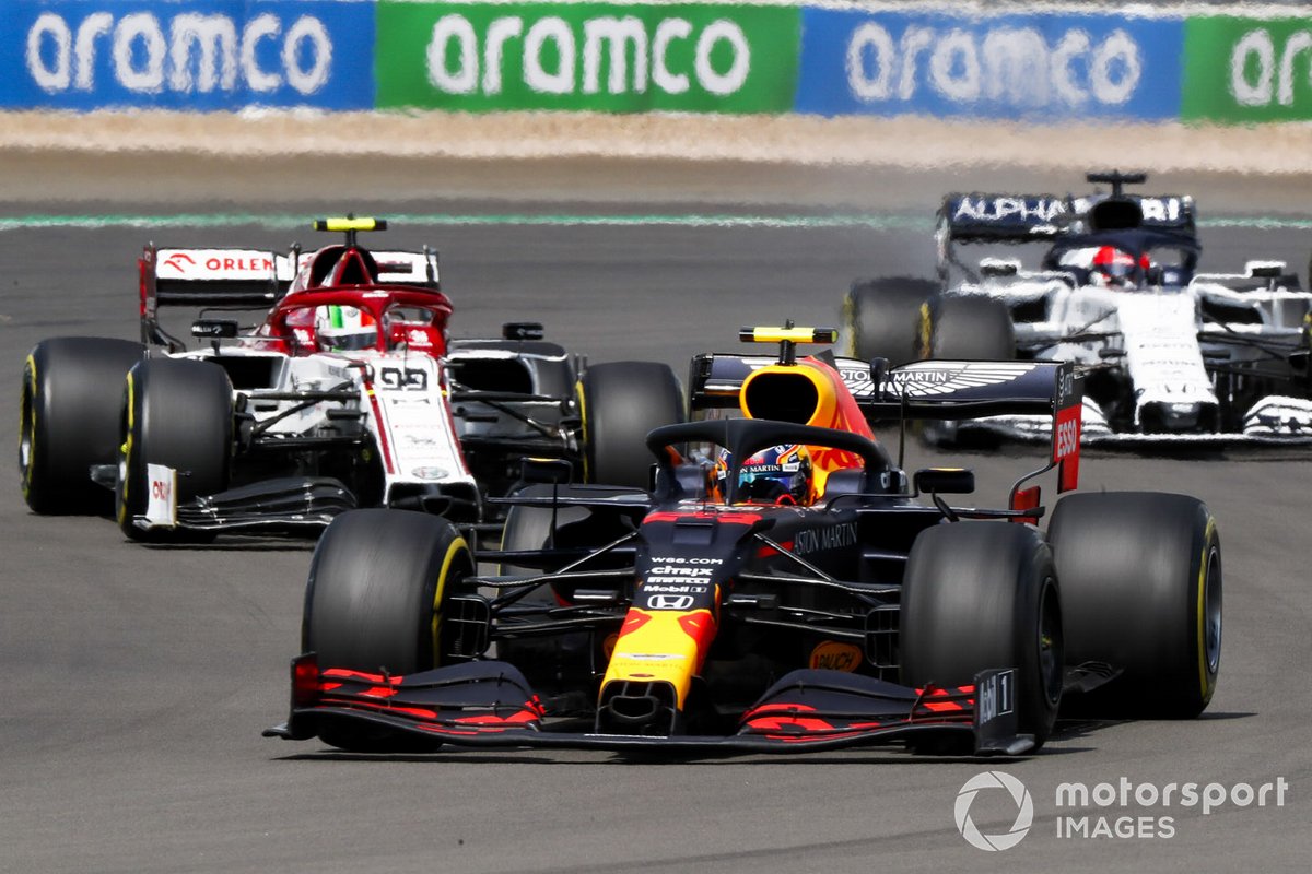 Alex Albon, Red Bull Racing RB16, Antonio Giovinazzi, Alfa Romeo Racing C39, Daniil Kvyat, AlphaTauri AT01