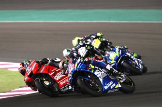Danilo Petrucci, Ducati Team, Alex Rins, Team Suzuki MotoGP