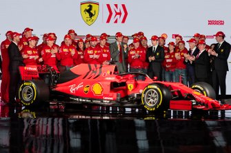 Charles Leclerc, Sebastian Vettel en Ferrari