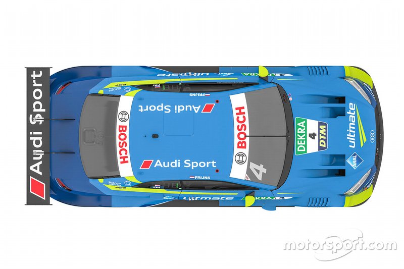 Автомобиль Audi RS5 DTM Робина Фрейнса