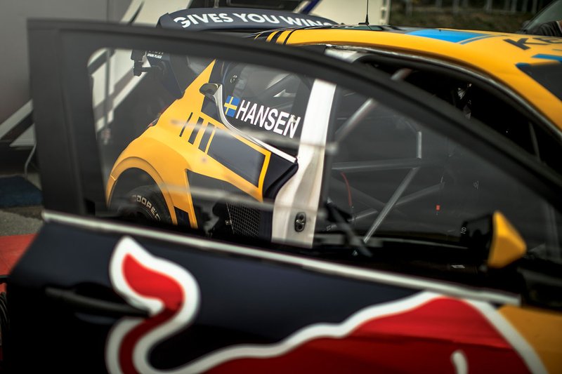 Car detail of Kevin Hansen, Team Hansen