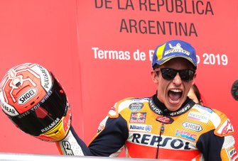 Podyum: Yarış galibi Marc Marquez, Repsol Honda Team