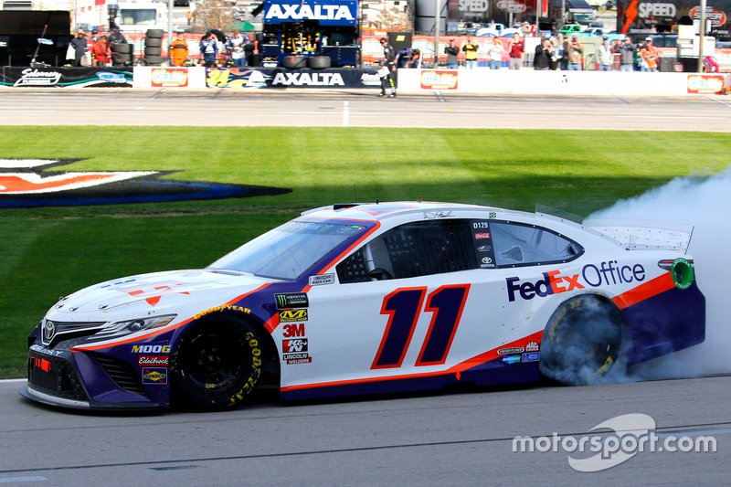 1. Denny Hamlin, Joe Gibbs Racing, Toyota Camry