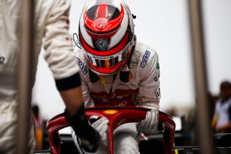Kimi Raikkonen, Alfa Romeo Racing on the grid