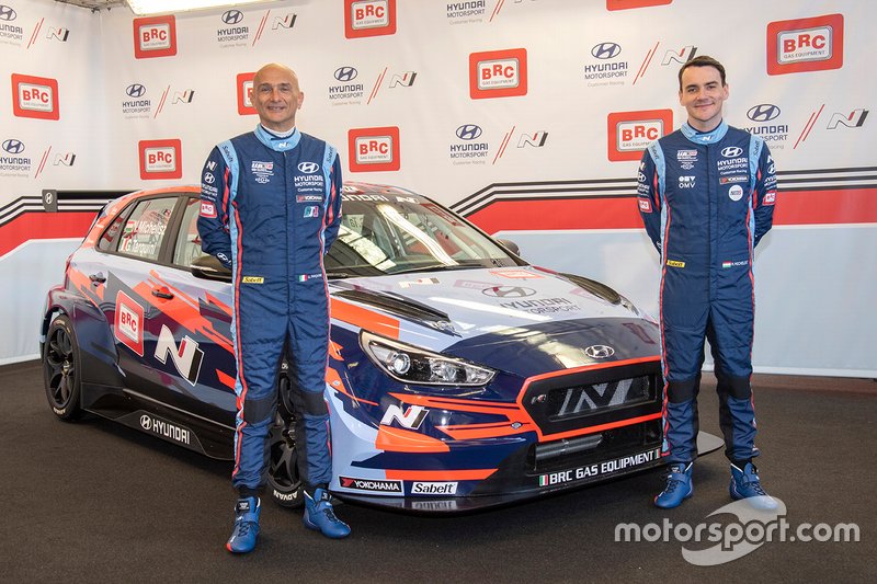 Gabriele Tarquini, Norbert Michelisz, Hyundai BRC Team