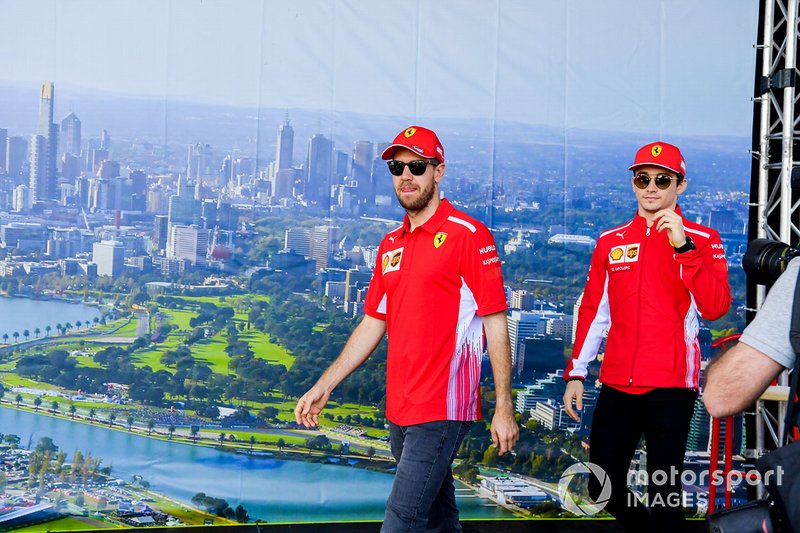 Себастьян Феттель и Шарль Леклер, Ferrari