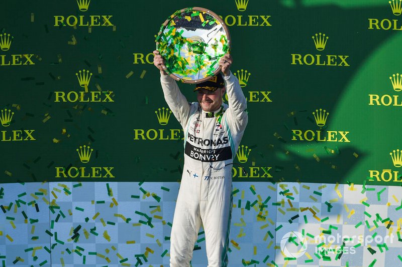 2019 - Valtteri Bottas abre o ano com dobradinha da Mercedes na Austrália
