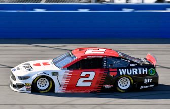 Brad Keselowski, Team Penske, Ford Mustang Wurth