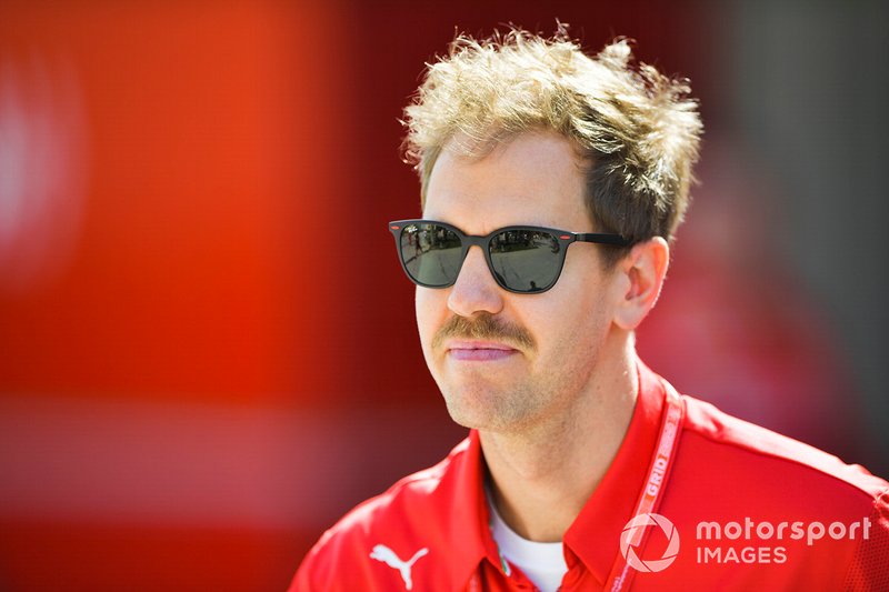 Sebatian Vettel, Ferrari