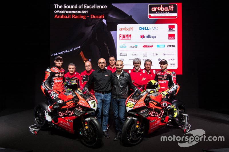 Chaz Davies, Alvaro Bautista, Ducati Team