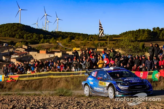 Elfyn Evans, Scott Martin, M-Sport Ford WRT Ford Fiesta WRC