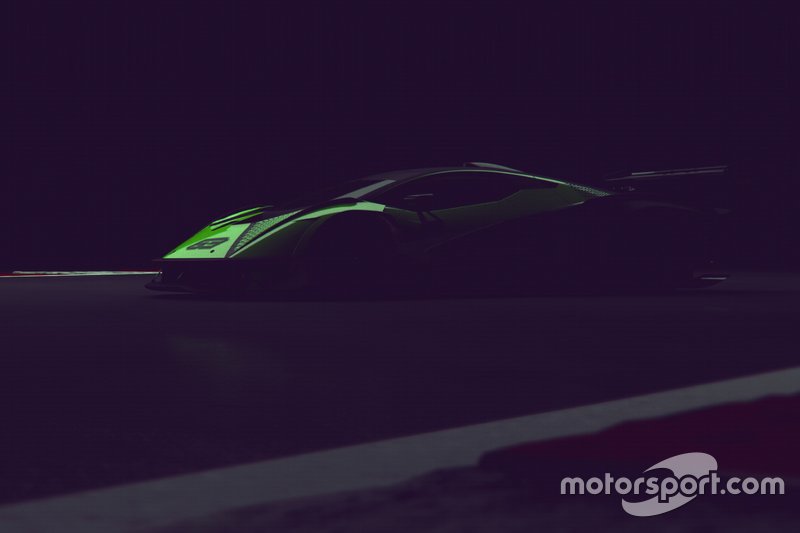 Teaser hypercar Lamborghini