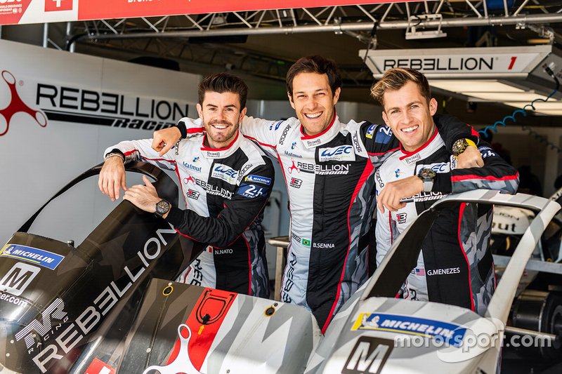 #1 Rebellion Racing Rebellion R13 - Gibson: Bruno Senna, Gustavo Menezes, Norman Nato