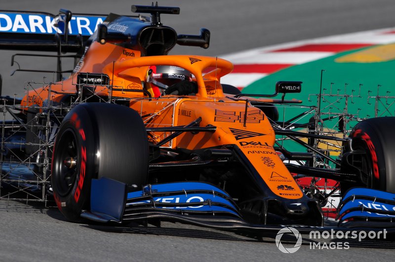 8º Carlos Sainz, McLaren MCL35: 1:16.820 (con neumáticos C4)