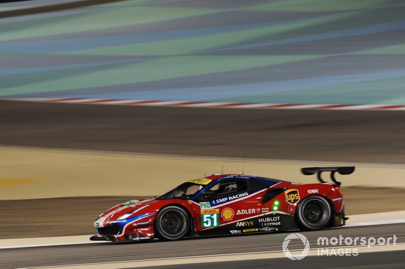 #51 AF Corse Ferrari 488 GTE EVO: Alessandro Pier Guidi, James Calado