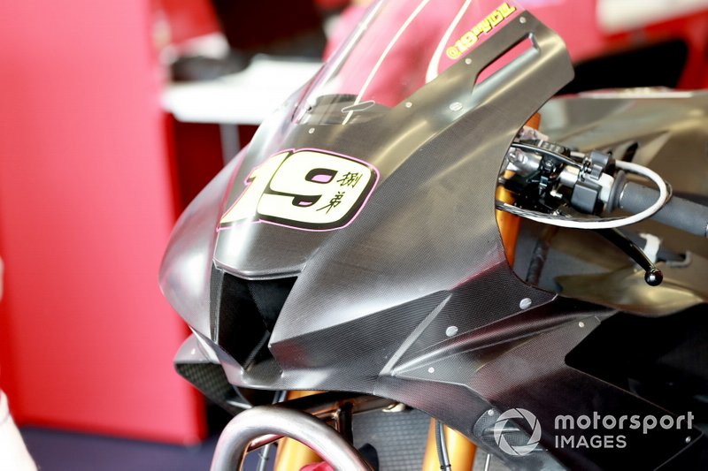 Bike of Alvaro Bautista, Team HRC