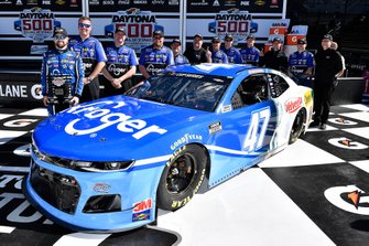Ricky Stenhouse Jr., JTG Daugherty Racing, Chevrolet Camaro Kroger wins the pole for the Daytona 500