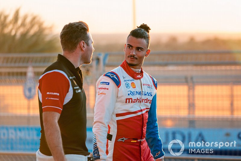 Oliver Rowland, Nissan e.Dams, Pascal Wehrlein, Mahindra Racing