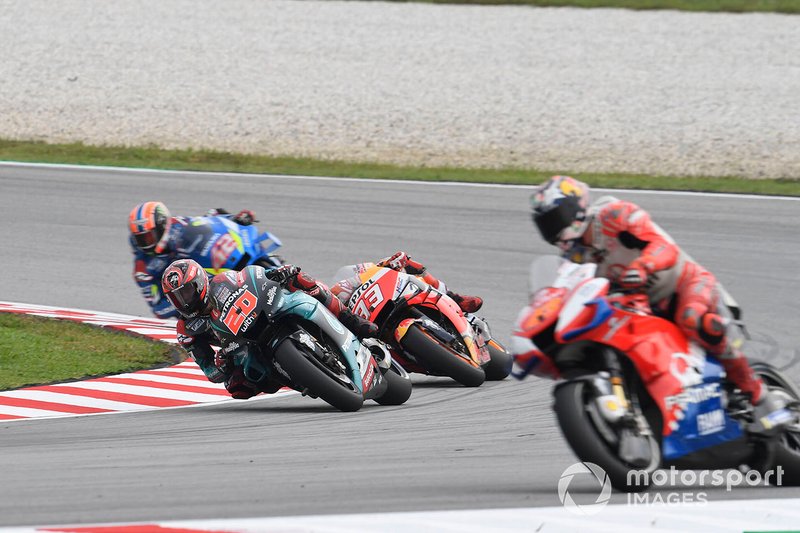 Fabio Quartararo, Petronas Yamaha SRT, everyone waiting to follow