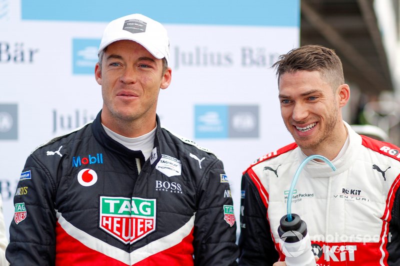 Andre Lotterer, DS Techeetah, Edoardo Mortara, Venturi