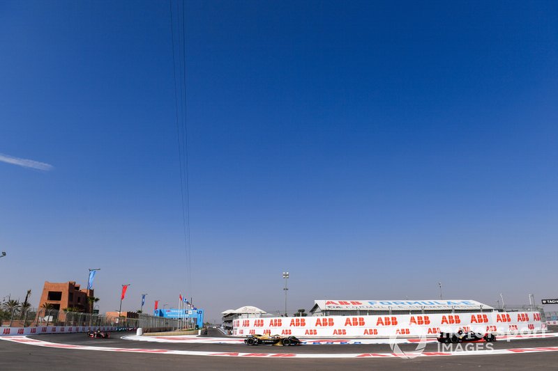 Sébastien Buemi, Nissan e.Dams, Nissan IMO2 Jean-Eric Vergne, DS Techeetah, DS E-Tense FE20, Oliver Rowland, Nissan e.Dams, Nissan IMO2