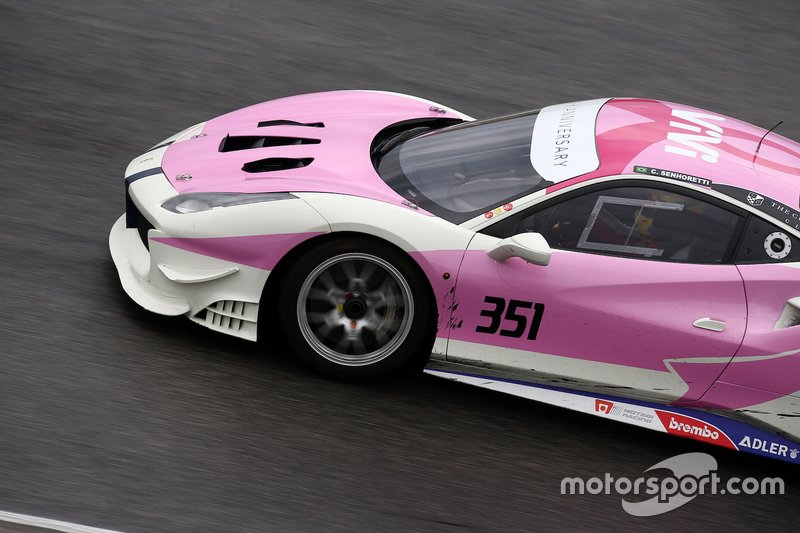 #351 Ferrari 488 Challenge, Ferrari of Ft. Lauerdale: Claude Senhoreti