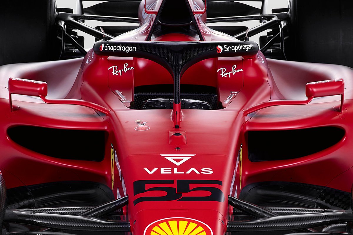 Detalle del Ferrari F1-75
