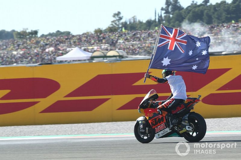 Campeón Mundial 2021 Remy Gardner, Red Bull KTM Ajo