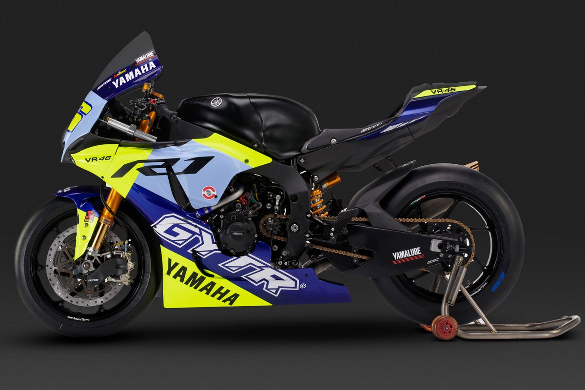 Special Yamaha R1 GYTR VR46 Tribute
