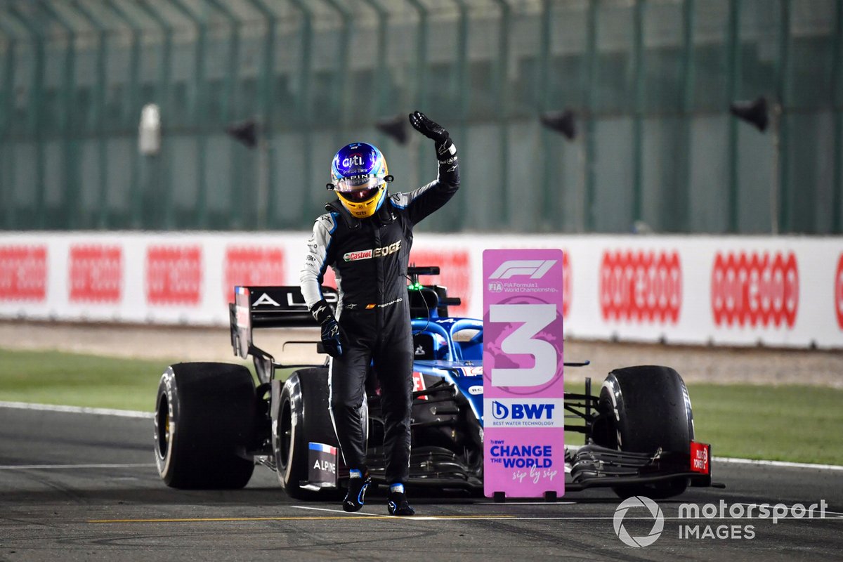 Losail: Fernando Alonso (Alpine)