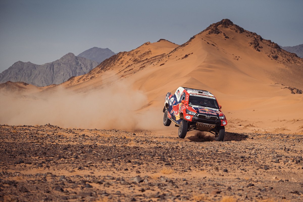 #301 Toyota Gazoo Racing: Nasser Al-Attiyah, Matthieu Baumel